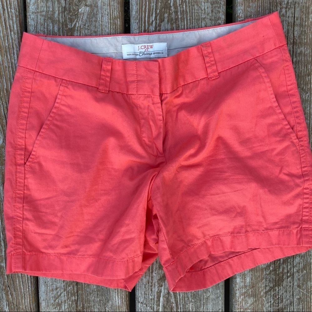 J Crew 100% Cotton Chino Short